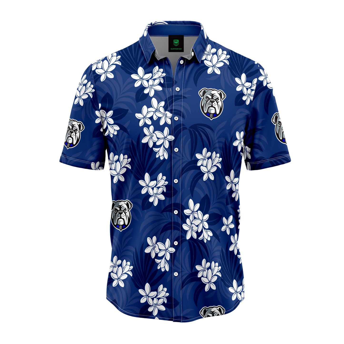 Bulldogs Reef Hawaiian Shirt Mens