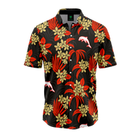 Dolphins Reef Hawaiian Shirt Mens