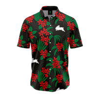 Rabbitohs Reef Hawaiian Shirts  Mens