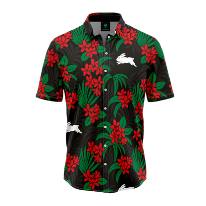 Rabbitohs Reef Hawaiian Shirts  Mens - View 3