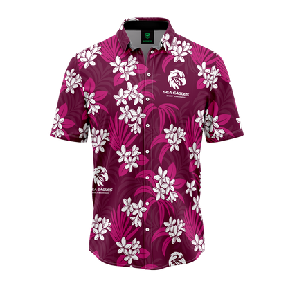Sea Eagles Reef Hawaiian Shirt Mens - View 3