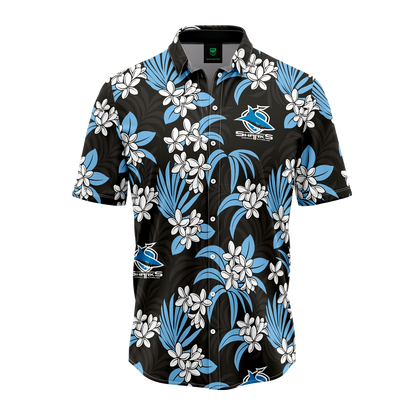 Sharks Reef Hawaiian Shirt Mens - View 3