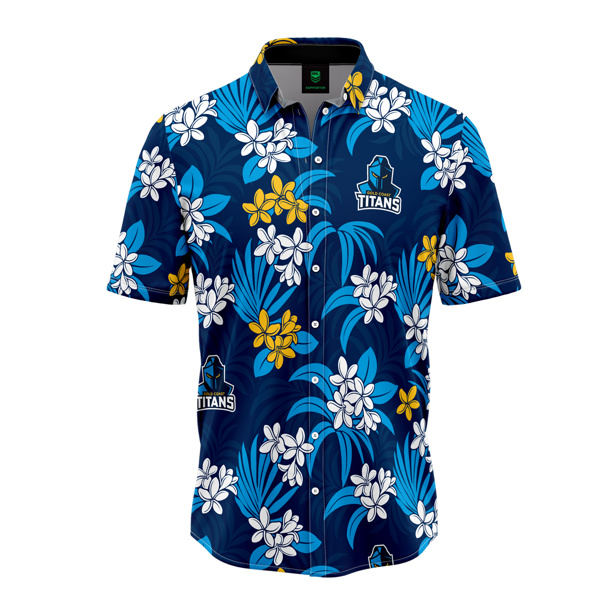 Titans Reef Hawaiian Shirt Mens - View 3