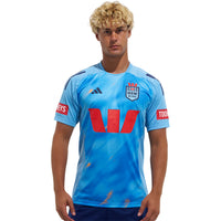 NSW Blues Mens 2026 Perf Tee Light Blue