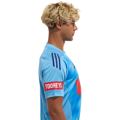 NSW Blues Mens 2026 Perf Tee Light Blue - View 5