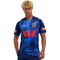 NSW Blues Mens 2026 Perf Tee Dark Blue