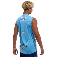 NSW Blues Mens 2026 Singlet Light Blue