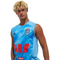 NSW Blues Mens 2026 Singlet Light Blue