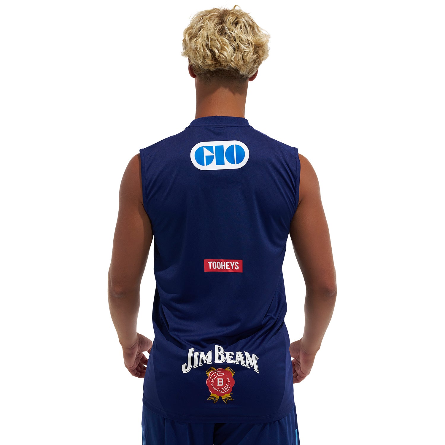 NSW Blues Mens 2026 Singlet Dark Blue - View 4