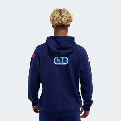 NSW Blues Mens 2026 Training Hoodie Dark Blue - View 4