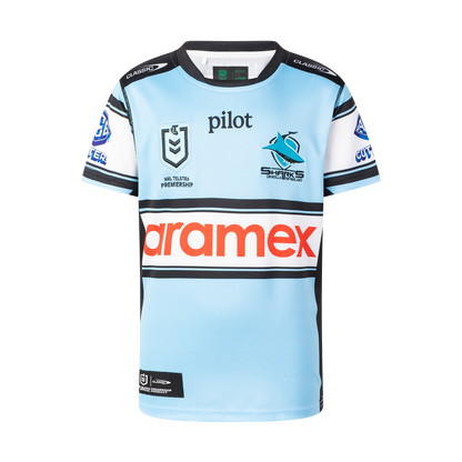 Cronulla Sharks Youth 2026 Home Jersey - View 1