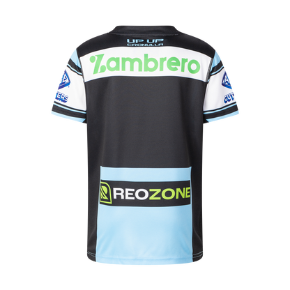 Cronulla Sharks Youth 2026 Home Jersey - View 3