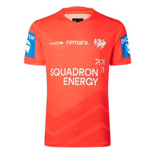 St George Illawarra Dragons Mens 2026 Pro Training Tee Red - View 1