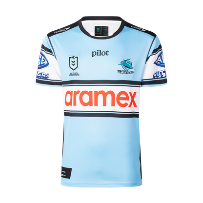 Cronulla Sharks Mens 2026 Home Jersey - View 1