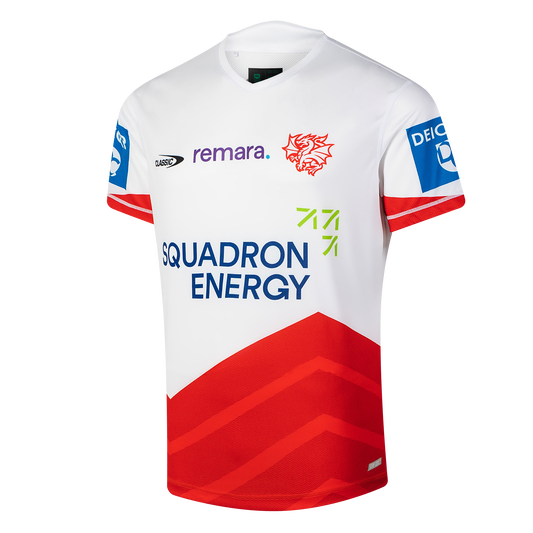 St George Illawarra Dragons Mens 2026 Pro Training Tee White - View 2