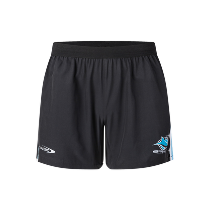 Cronulla Sharks Mens 2026 Performance Gym Shorts - View 2