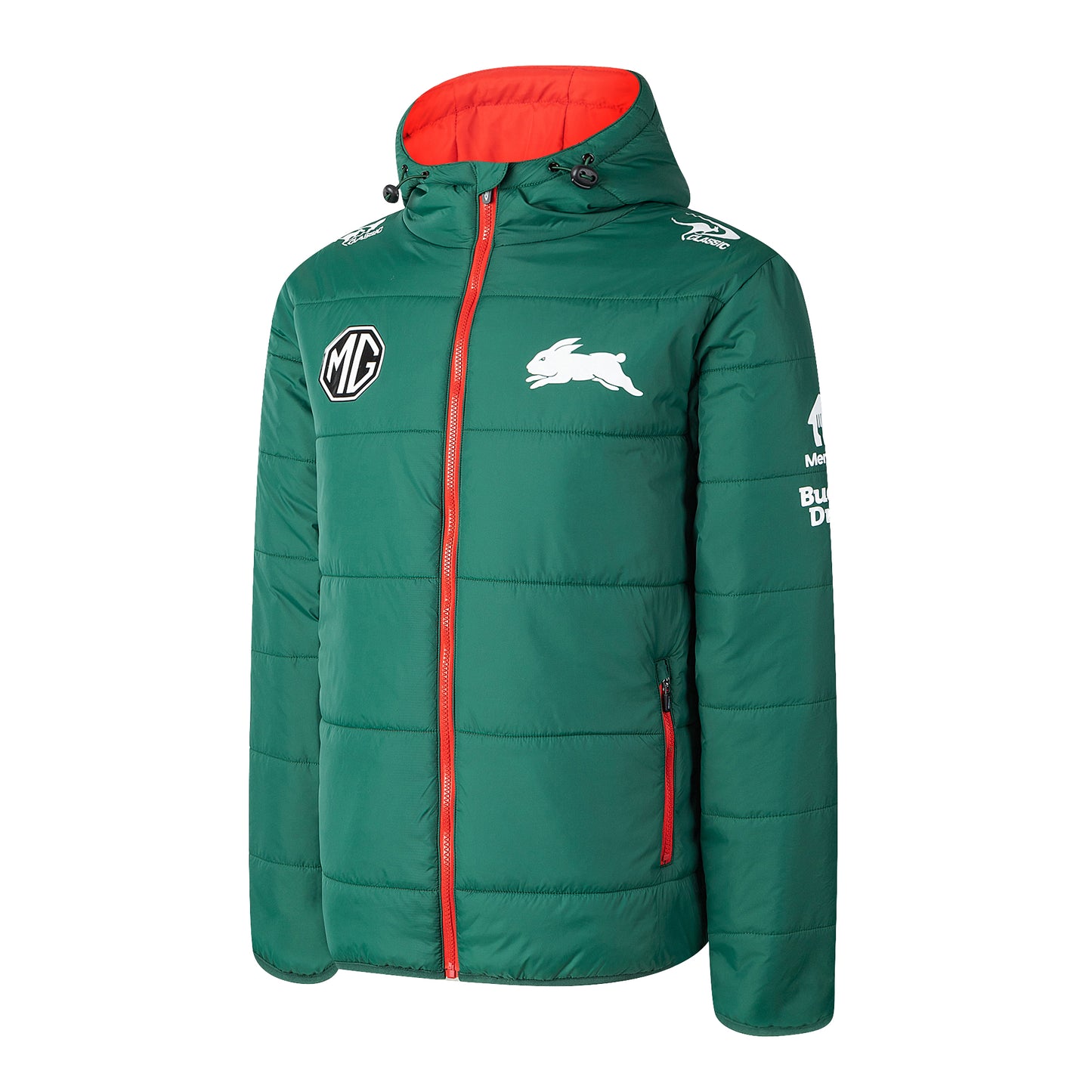 South Sydney Rabbitohs Mens 2026 Puffer Jacket