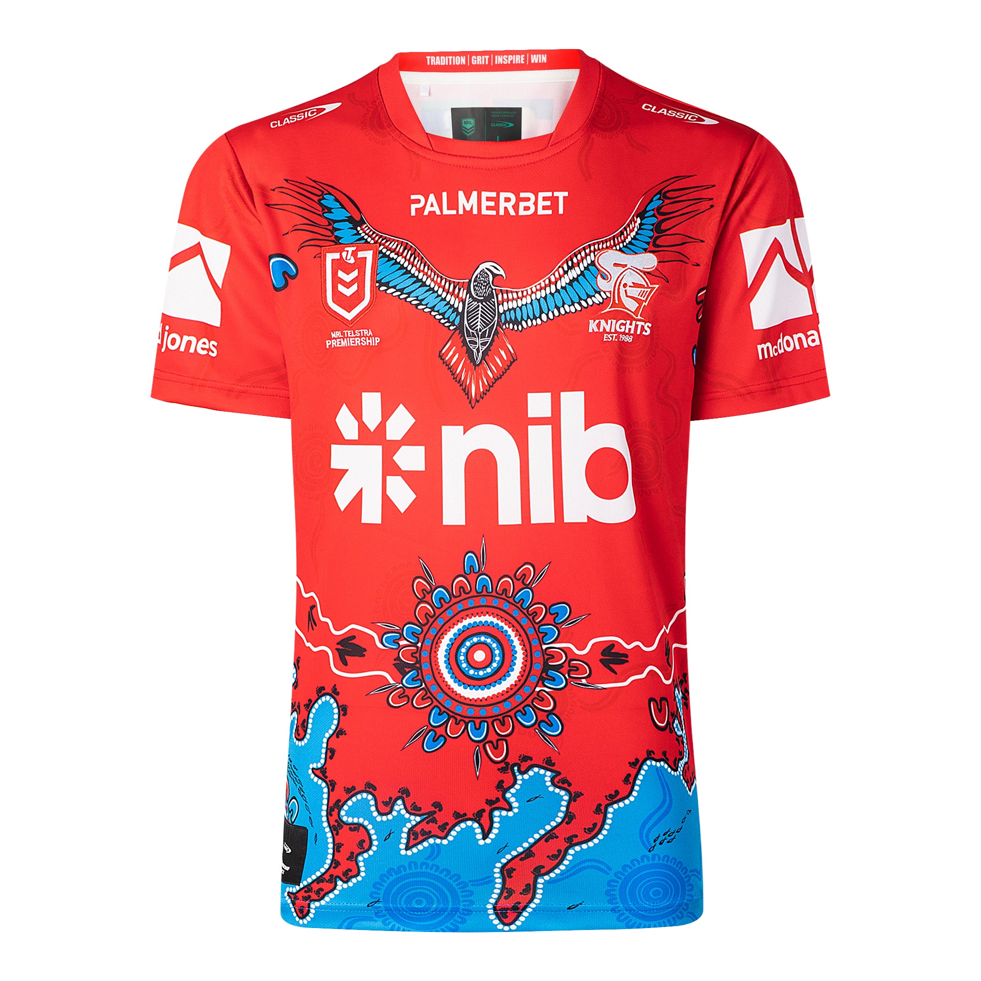 Newcastle Knights Mens 2026 Indigenous Jersey – NRL Shop