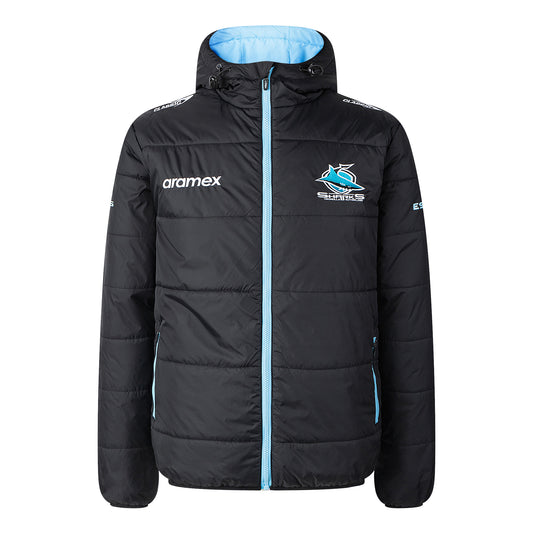 Cronulla-Sutherland Sharks Mens 2026 Puffer Jacket - View 1