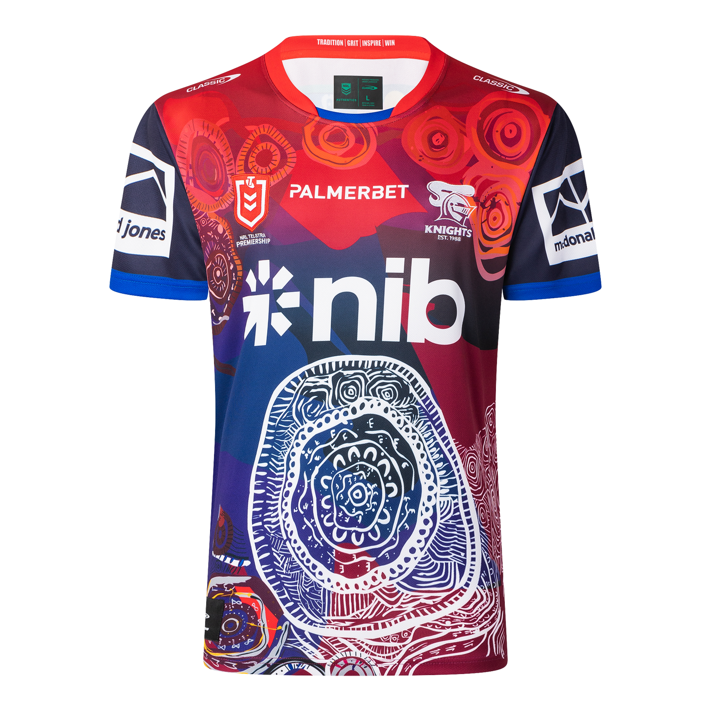 Newcastle Knights 2025 Mens Replica Indigenous Jersey