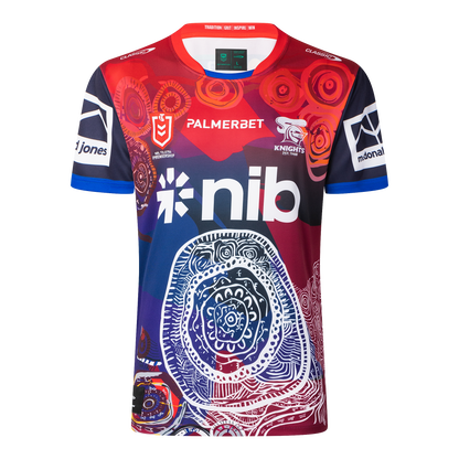 Newcastle Knights 2025 Mens Replica Indigenous Jersey - View 1