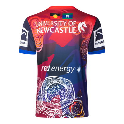 Newcastle Knights 2025 Mens Replica Indigenous Jersey - View 2