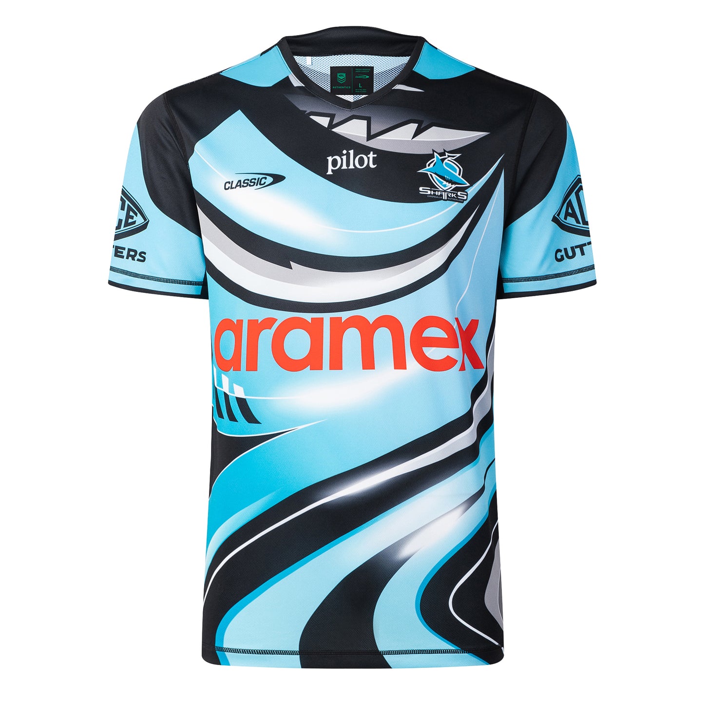 Cronulla-Sutherland Sharks Mens 2026 Pro Warm Up Tee