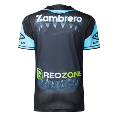 Cronulla-Sutherland Sharks Mens 2026 Pro Warm Up Tee - View 3