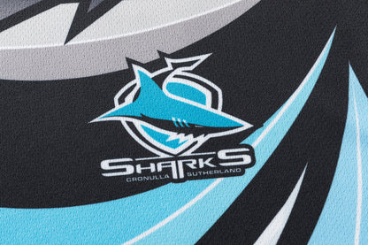Cronulla-Sutherland Sharks Mens 2026 Pro Warm Up Tee - View 4