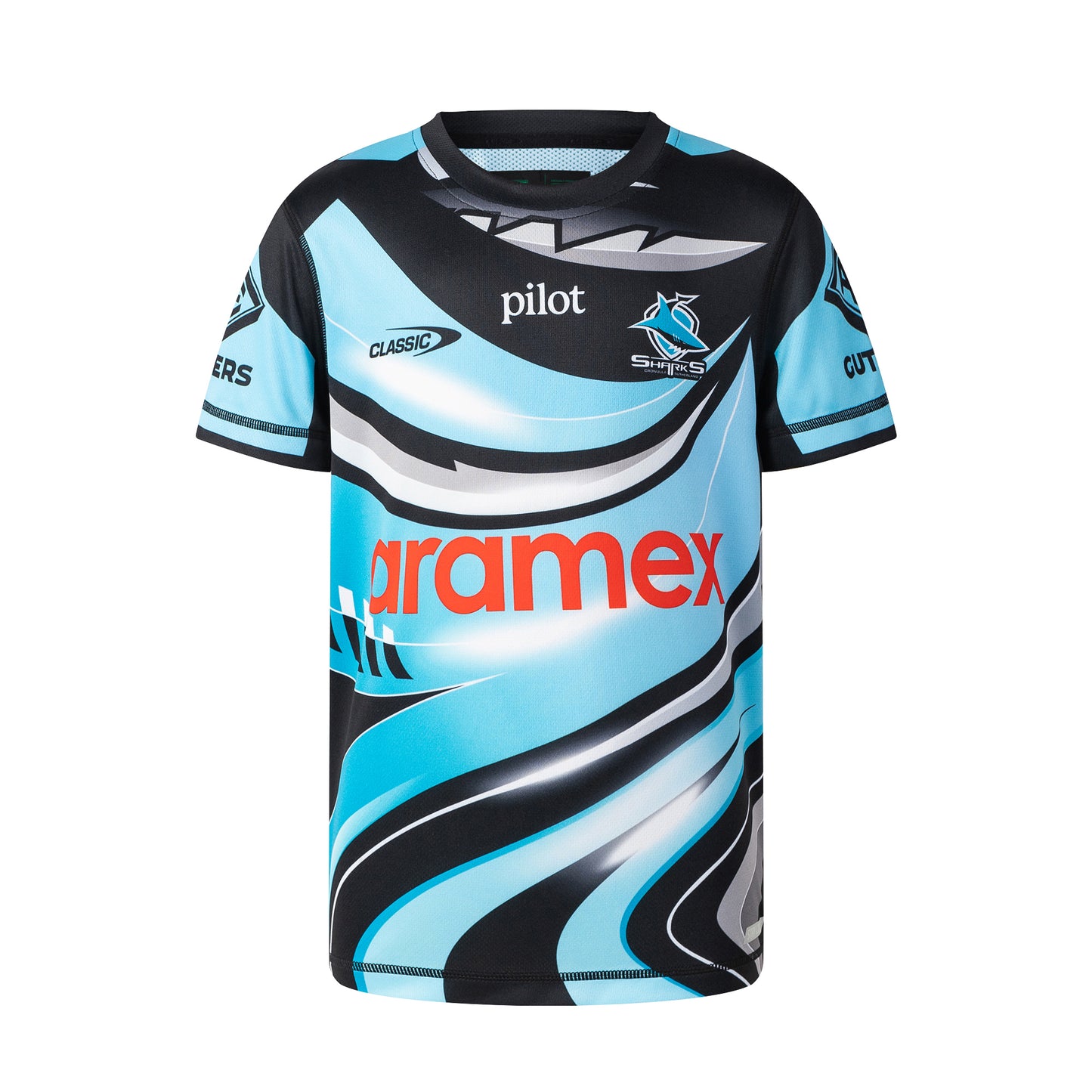 Cronulla-Sutherland Sharks Youth 2026 Pro Warm Up Tee