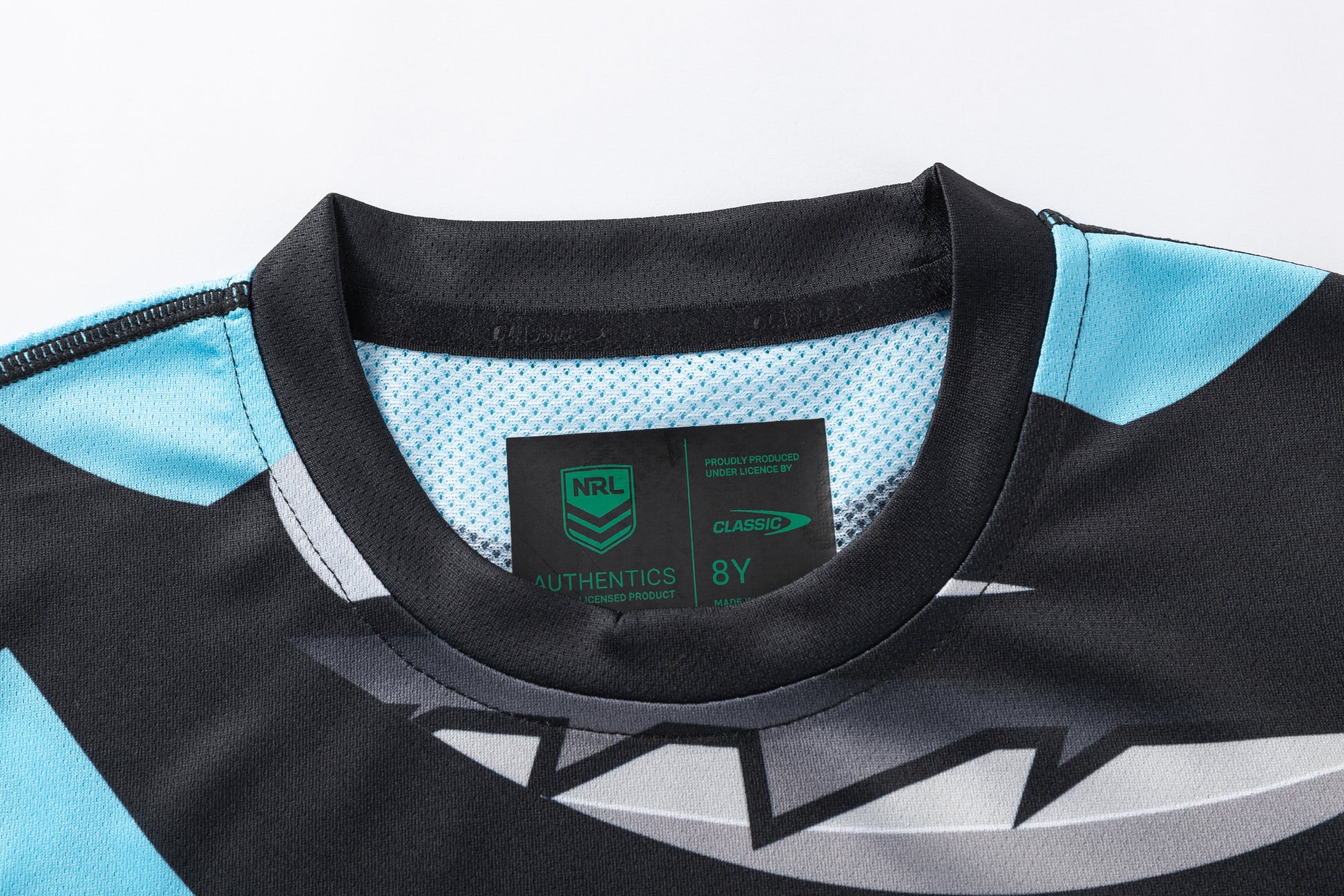 Cronulla-Sutherland Sharks Youth 2026 Pro Warm Up Tee - View 5