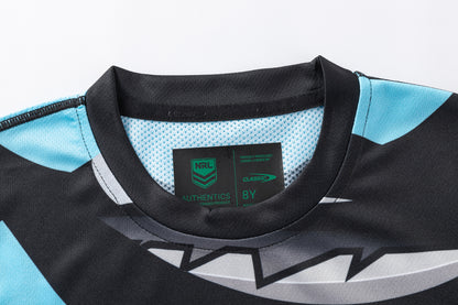 Cronulla-Sutherland Sharks Youth 2026 Pro Warm Up Tee - View 5