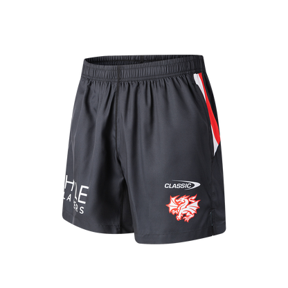 St George Illawarra Dragons Mens 2026 Performance Gym Shorts - View 1