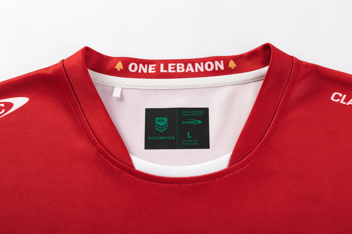 RLWC Lebanon 2026 Mens Home Jersey