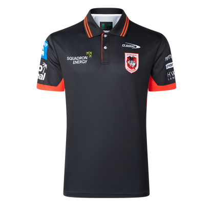 St George Illawarra Dragons Mens 2026 Media Polo - View 1