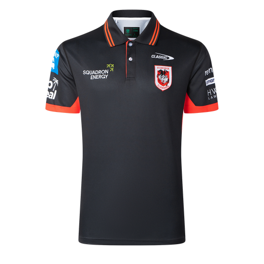 St George Illawarra Dragons Mens 2026 Media Polo - View 1