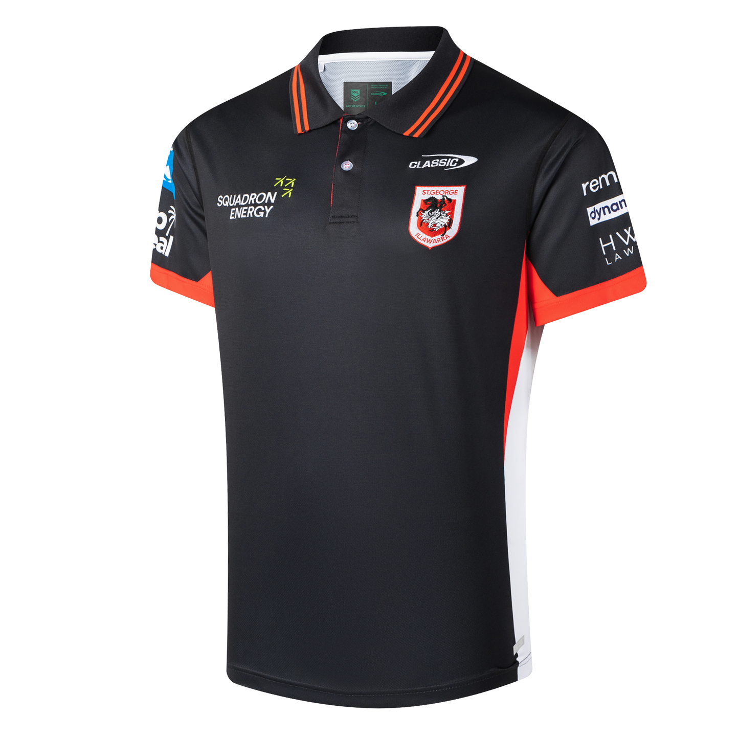St George Illawarra Dragons Mens 2026 Media Polo