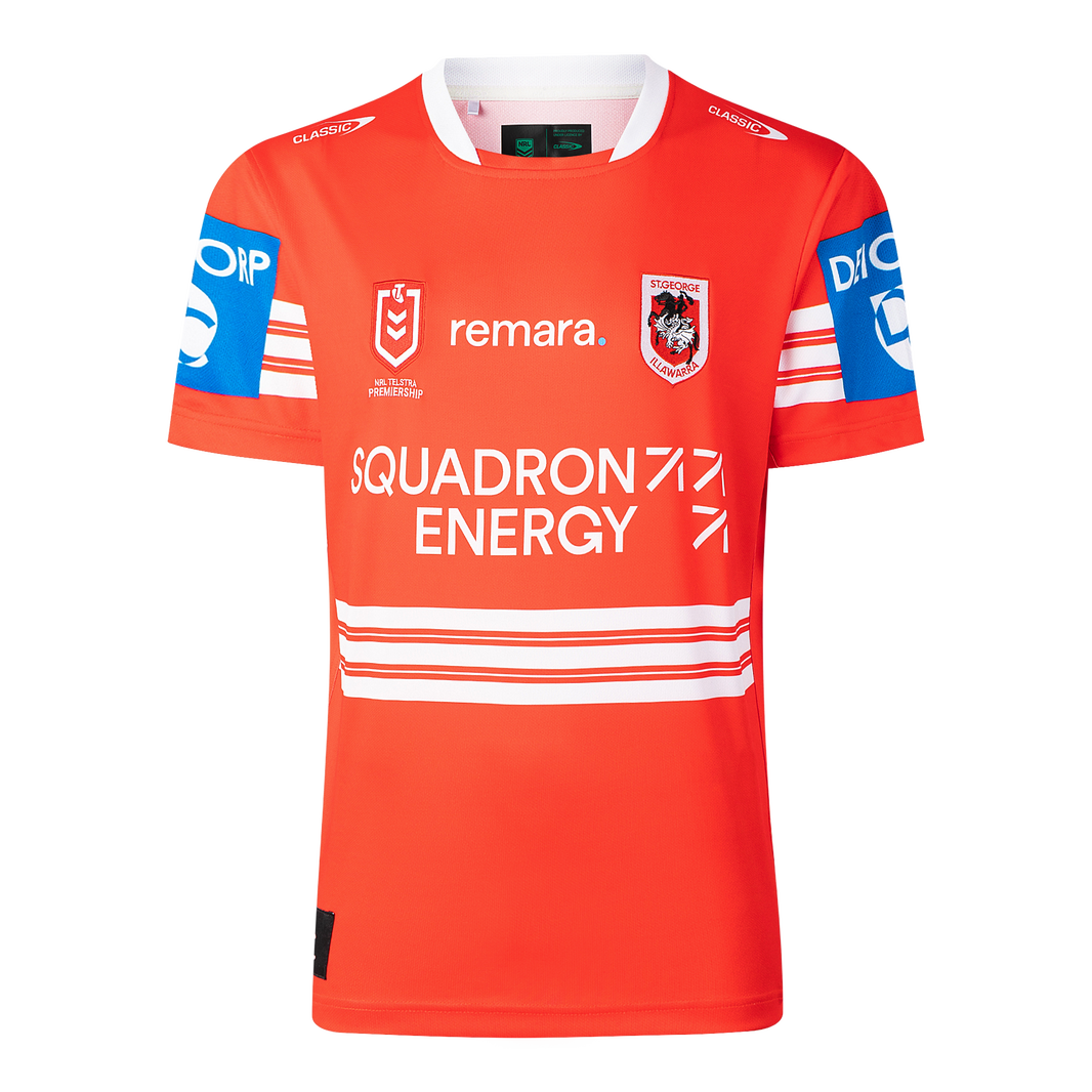 St George Illawarra Dragons Mens 2026 Puffer Jacket – NRL Shop