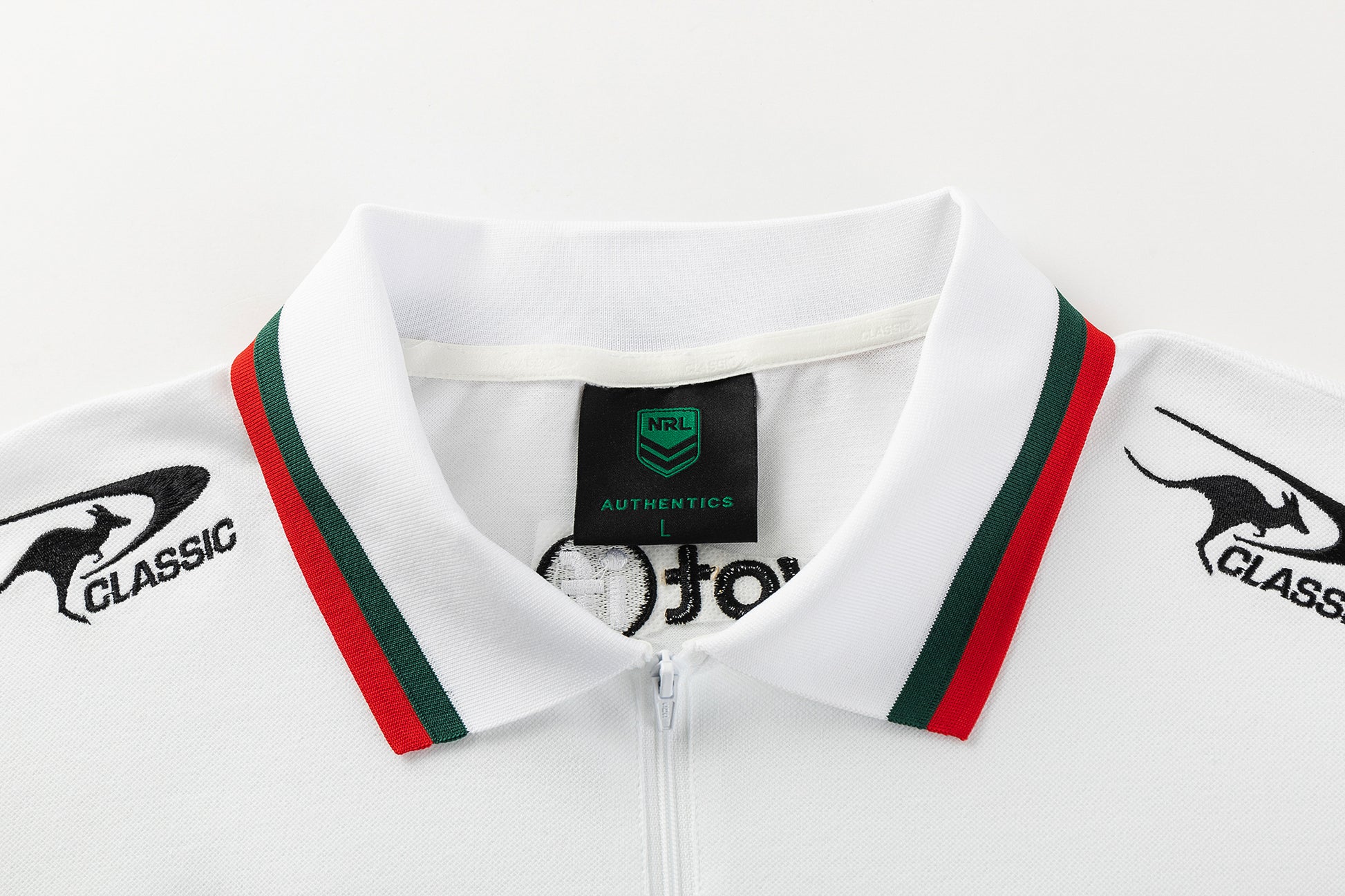 South Sydney Rabbitohs Mens 2026 Media Polo White - View 4