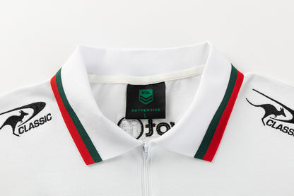 South Sydney Rabbitohs Mens 2026 Media Polo White - View 4