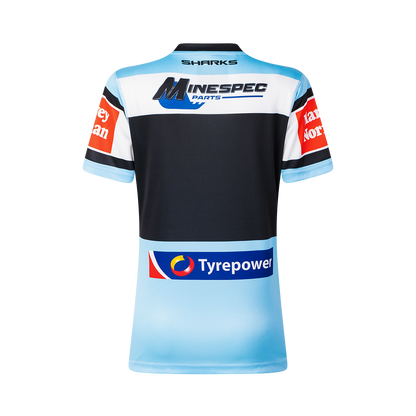 Cronulla-Sutherland Sharks NRLW Womens 2025 Home Jersey - View 2