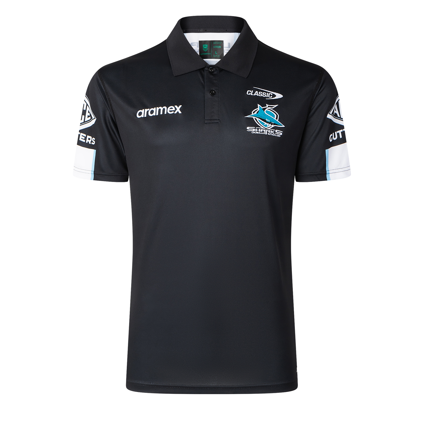 Cronulla Sharks Mens 2026 Media Polo