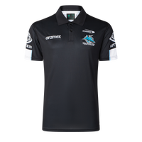 Cronulla Sharks Mens 2026 Media Polo