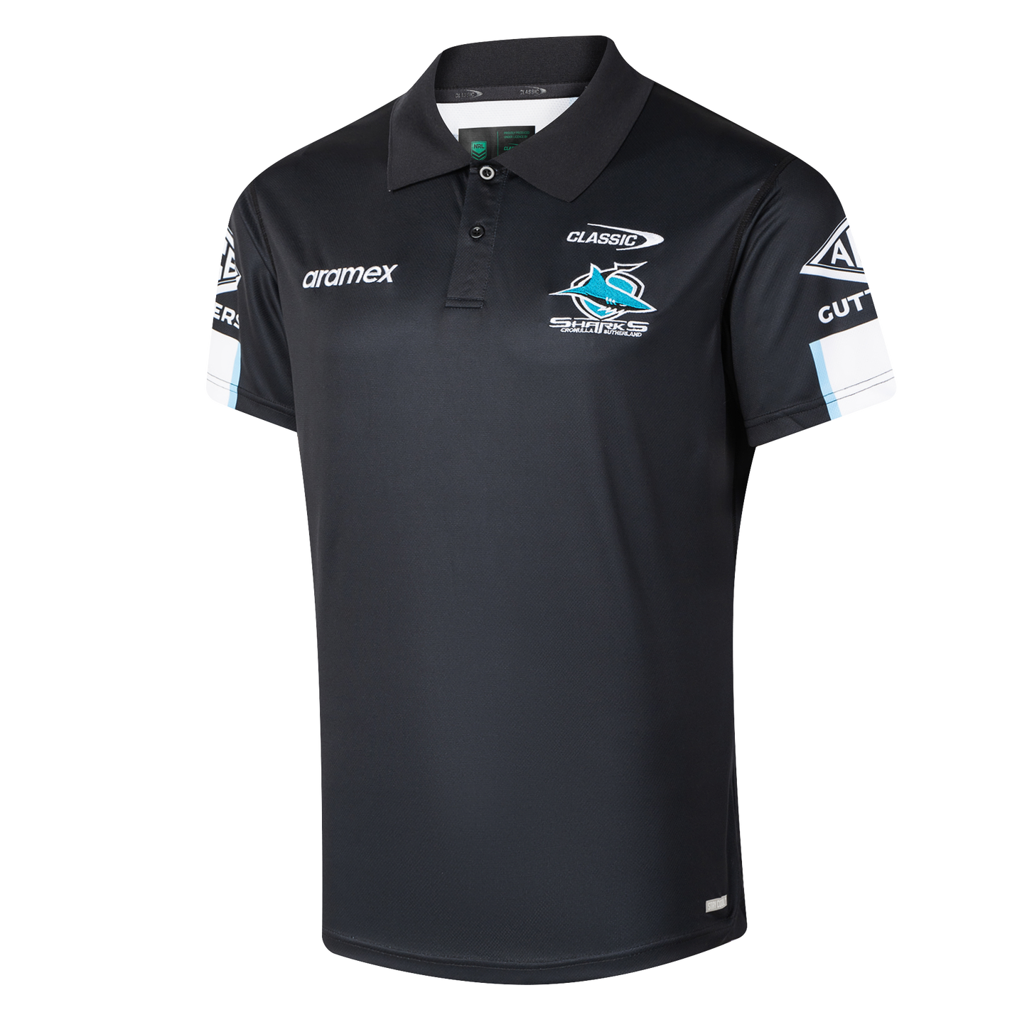 Cronulla Sharks Mens 2026 Media Polo