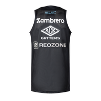 Cronulla Sharks Mens 2026 Pro Training Singlet Black