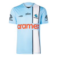 Cronulla Sharks Mens 2026 Pro Training Tee Blue