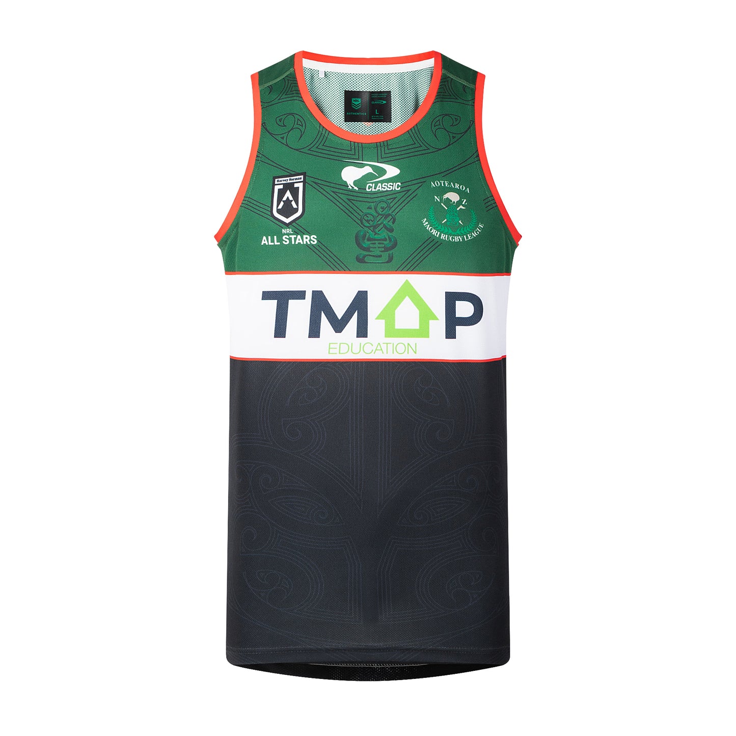 Māori All Stars Mens 2026 Pro Training Singlet - Pre-Order
