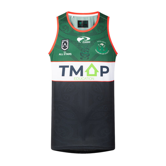 Māori All Stars Mens 2026 Pro Training Singlet - Pre-Order - View 1
