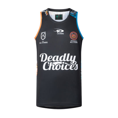Indigenous All Stars Mens 2026 Pro Training Singlet - Pre-Order - View 1