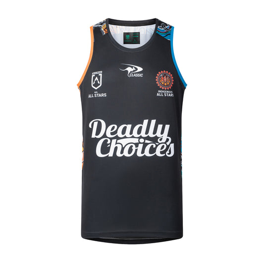 Indigenous All Stars Mens 2026 Pro Training Singlet - Pre-Order - View 1